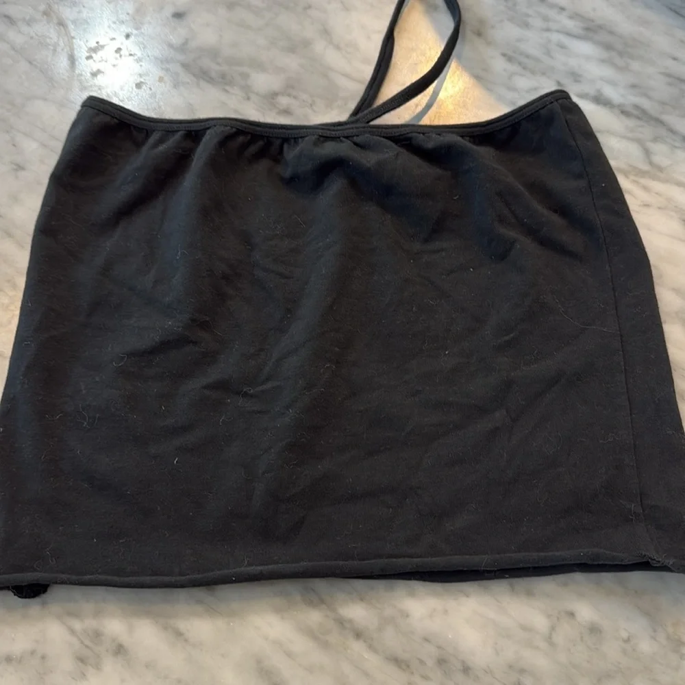 Brandy Melville Classic Black halter Top - Picture 3 of 4